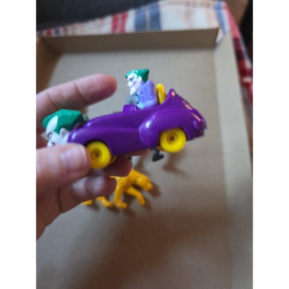 Vintage Batman Animated Series Figures: Joker‎ Car, Batman, Catwoman, Panther - Picture 4 of 7